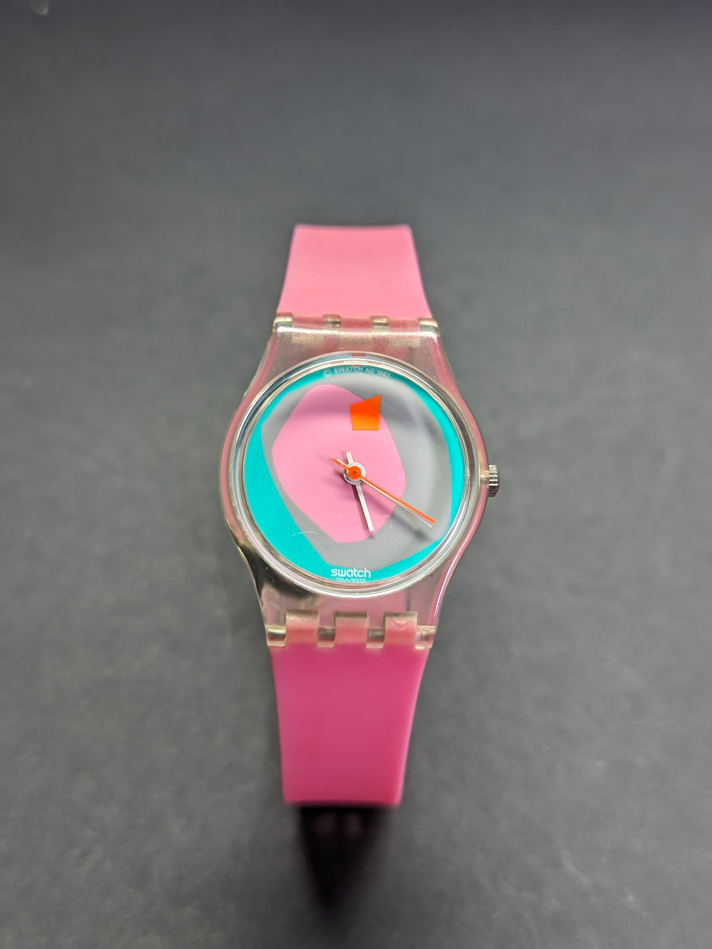 Vintage 1987 Swatch Lady LK109 LUNA DI CAPRI