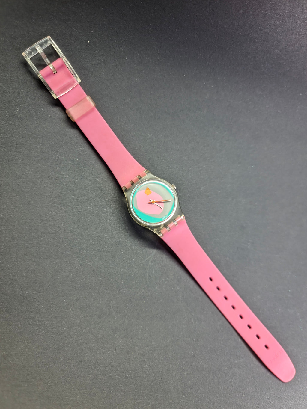 Vintage 1987 Swatch Lady LK109 LUNA DI CAPRI